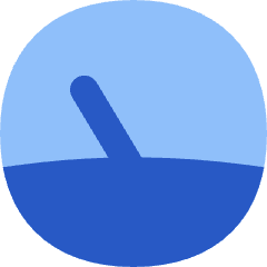 Dashboard Gauge Low 1 Icon from Flex Flat Set