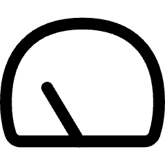 Dashboard Gauge Low 2 Icon from Flex Line Set