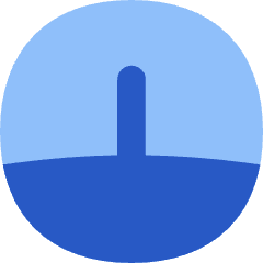 Dashboard Gauge Medium 1 Icon from Flex Flat Set