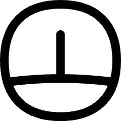Dashboard Gauge Medium 1 Icon from Flex Line Set