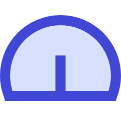 Dashboard Gauge Medium 2 Icon from Sharp Duo Set