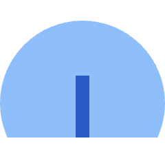 Dashboard Gauge Medium 2 Icon from Sharp Flat Set