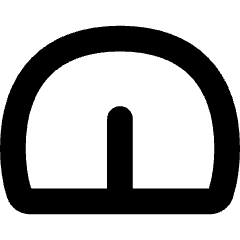 Dashboard Gauge Medium 2 Icon from Flex Solid Set