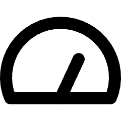 Gauge Dashboard 2 Icon from Micro Line Set