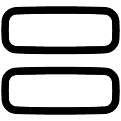 Hamburger Menu 2 Icon from Plump Line Set