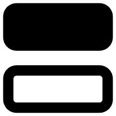 Hamburger Menu 2 Icon from Core Remix Set