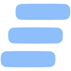 Hamburger Menu 3 Icon from Plump Flat Set