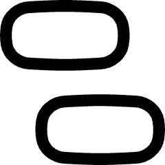 Hamburger Menu 4 Icon from Flex Line Set
