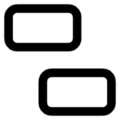 Hamburger Menu 4 Icon from Core Line Set