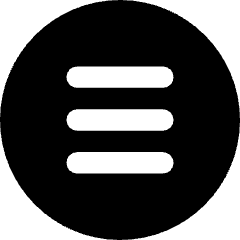 Hamburger Menu Circle Icon from Core Solid Set