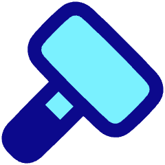 Hammer Icon from Plump Pop Set