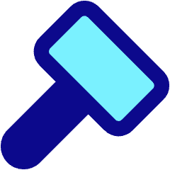 Hammer Icon from Core Pop Set