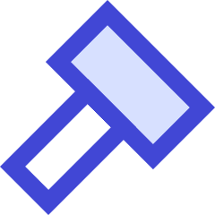 Hammer Icon from Sharp Duo Set