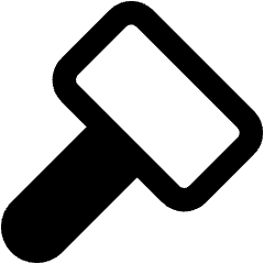 Hammer Icon from Core Remix Set