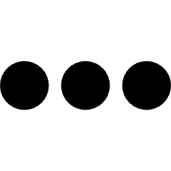 Horizontal Menu Icon from Core Solid Set