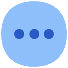 Horizontal Menu Circle Icon from Flex Flat Set