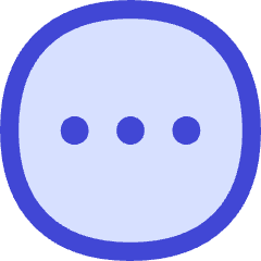Horizontal Menu Circle Icon from Flex Duo Set