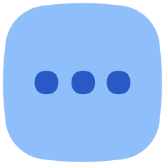 Horizontal Menu Square Icon from Flex Flat Set