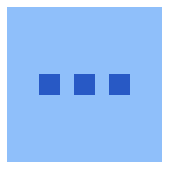 Horizontal Menu Square Icon from Sharp Flat Set