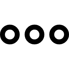 Horizontal Menu Icon from Core Line Set