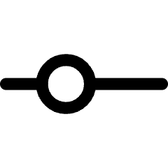 Horizontal Slider 1 Icon from Core Line Set