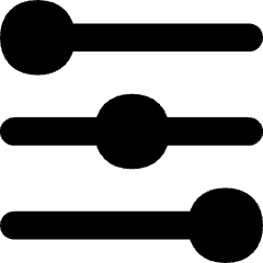 Horizontal Slider 2 Icon from Flex Solid Set