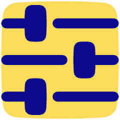 Horizontal Slider 3 Icon from Plump Pop Set