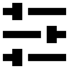 Horizontal Slider 3 Icon from Sharp Remix Set