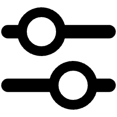 Horizontal Slider 4 Icon from Plump Remix Set