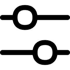 Horizontal Slider 4 Icon from Flex Line Set