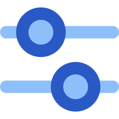 Horizontal Slider 4 Icon from Plump Flat Set