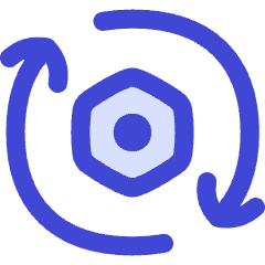 Maintenance Work In Progress Nut Icon from Flex Duo Set