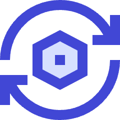 Maintenance Work In Progress Nut Icon from Sharp Duo Set