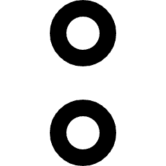 Menu Alternate Vertical Icon from Micro Line Set