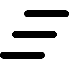 Menu Line 2 Icon from Micro Line Set