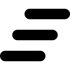 Menu Line 2 Icon from Micro Solid Set