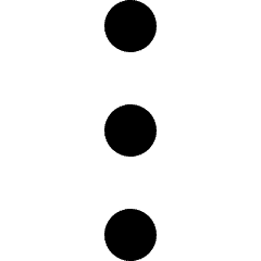 Menu Vertical Dots Icon from Micro Line Set