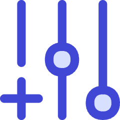 New Filter Slide Icon from Flex Duo Set