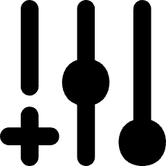 New Filter Slide Icon from Flex Solid Set