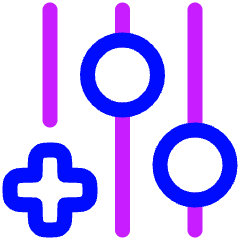 New Filter Slide Icon from Plump Neon Set