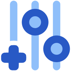 New Filter Slide Icon from Plump Flat Set