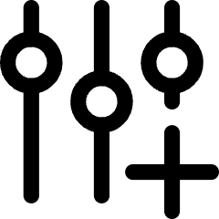 New Filter Slide Icon from Core Line Set