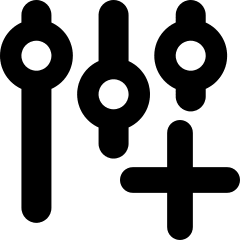 New Filter Slide Icon from Core Remix Set