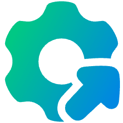 Open Settings Gear Icon from Plump Gradient Set