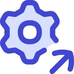 Open Settings Gear Icon from Flex Duo Set