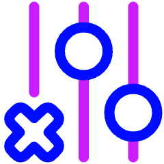 Remove Filter Slide Icon from Plump Neon Set