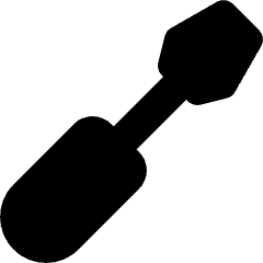 Screw Driver Icon from Micro Solid Set