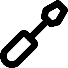 Screw Driver Icon from Micro Line Set