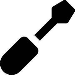 Screwdriver Icon from Core Solid Set