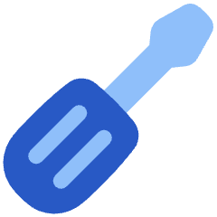Screwdriver Icon from Plump Flat Set